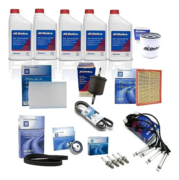 Kit Revisão Completa Astra 2008 a 2011 Vectra 2.0 8v Originais GM