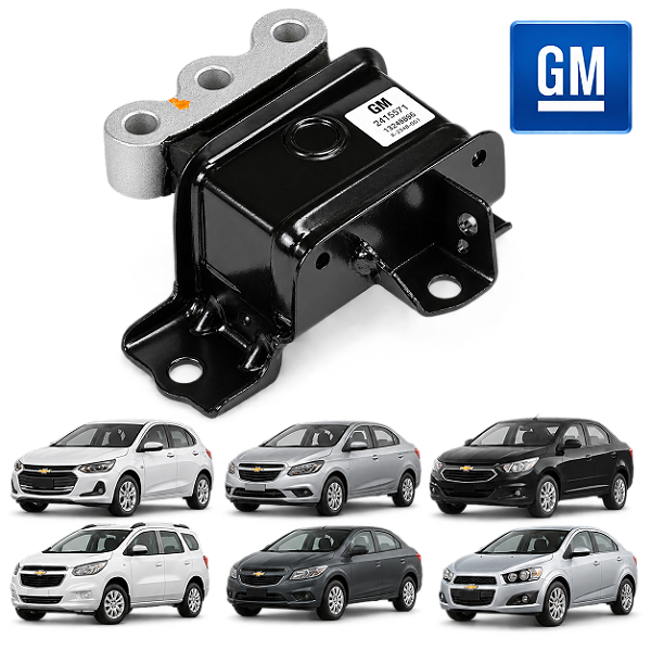Coxim Dianteiro Direito Motor Chevrolet Onix Prisma Cobalt Spin Sonic Câmbio Manual