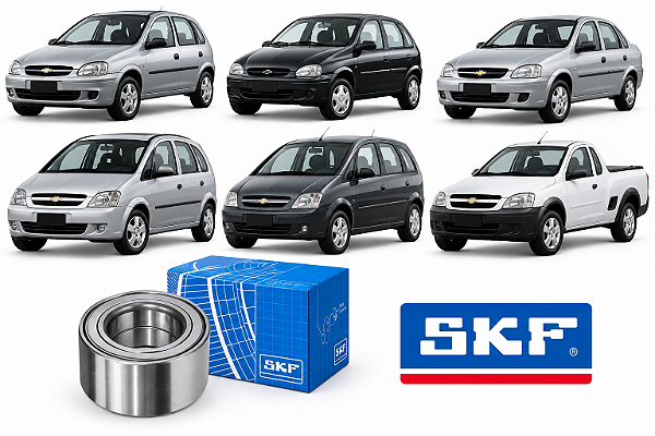 Rolamento de Roda Dianteira GM Corsa Meriva Montana Sem ABS SKF