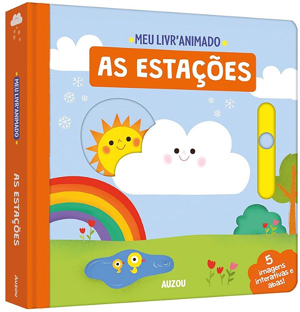 As estações: Meu livro animado