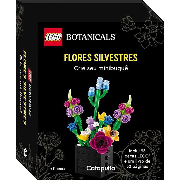 LEGO Botanicals - Flores silvestres: Crie seu minijardim