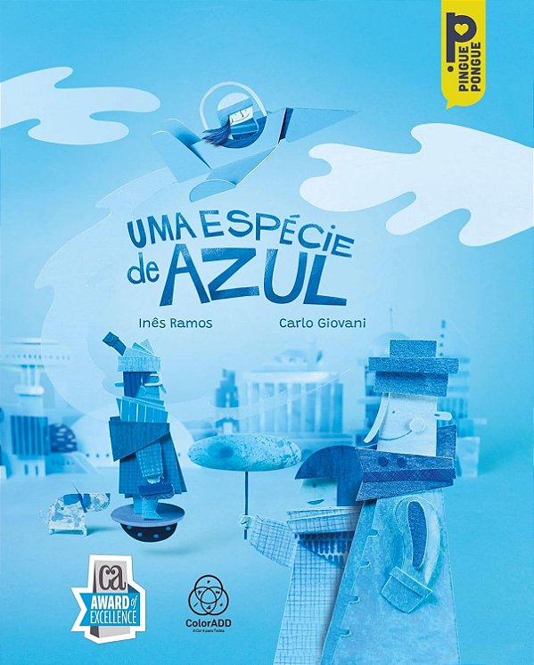 Uma espécie de azul - Editora Pingue Pongue