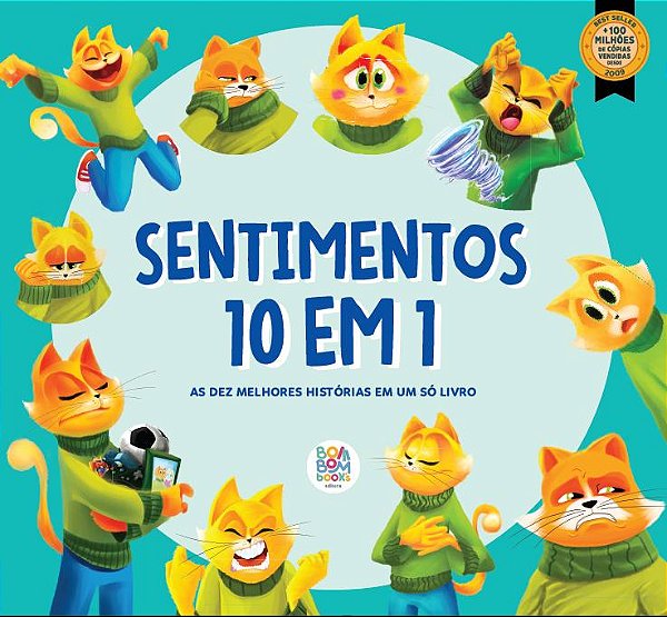 Sentimentos 10 em 1 - Bom Bom Books