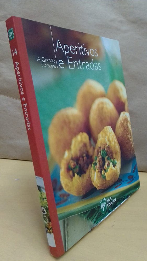 A Grande Cozinha - Aperitivos e Entradas - Volume 14 - USADO