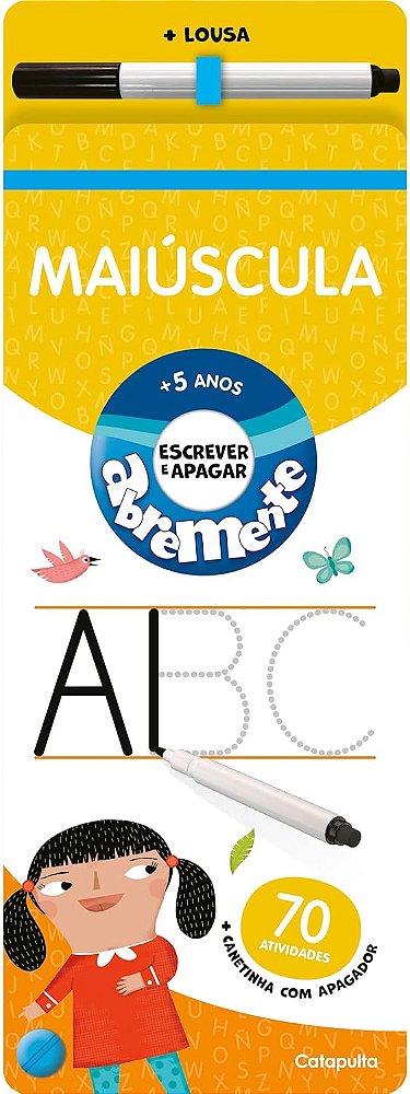 Abremente escrever e apagar: Maiúscula - Catapulta