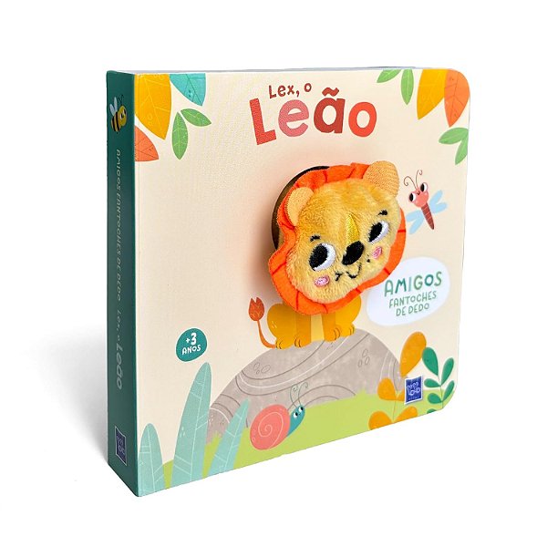 Amigos fantoches de dedo - Lex, o leão - Catapulta