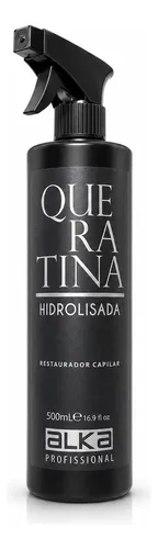 Queratina Hidrolisada Alka 500ml Restaurador Capilar