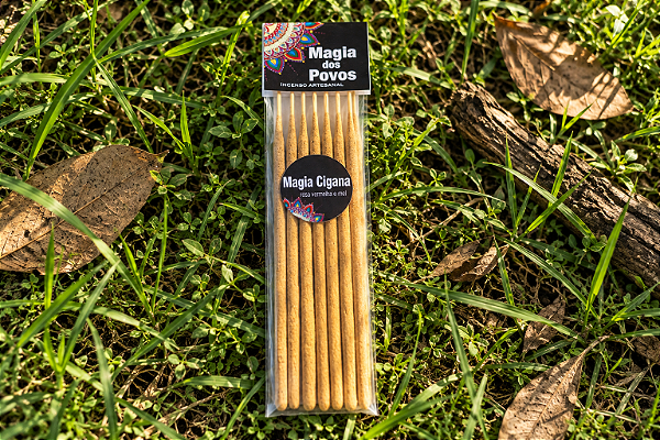 Incenso Magia Cigana - Rosa Vermelha e Mel
