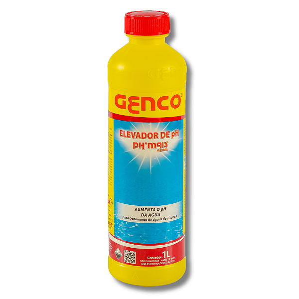 Genco Elevador de Ph Ph+mais Liquido 1L