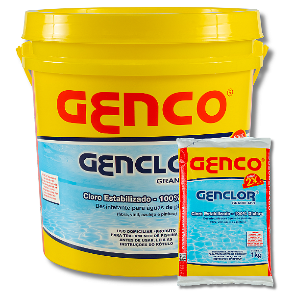 Genco Genclor Cloro Granulado Estabilizado