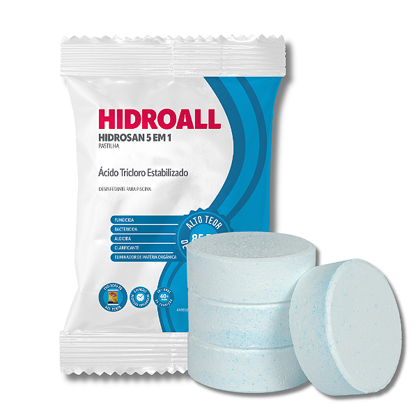 Hidroall Hidrosan 5 Em 1 Pastilha