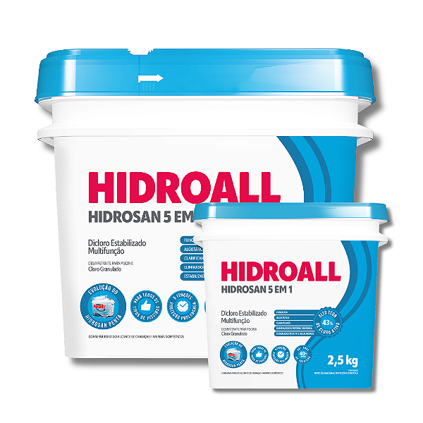 Hidroall Hidrosan 5 Em 1
