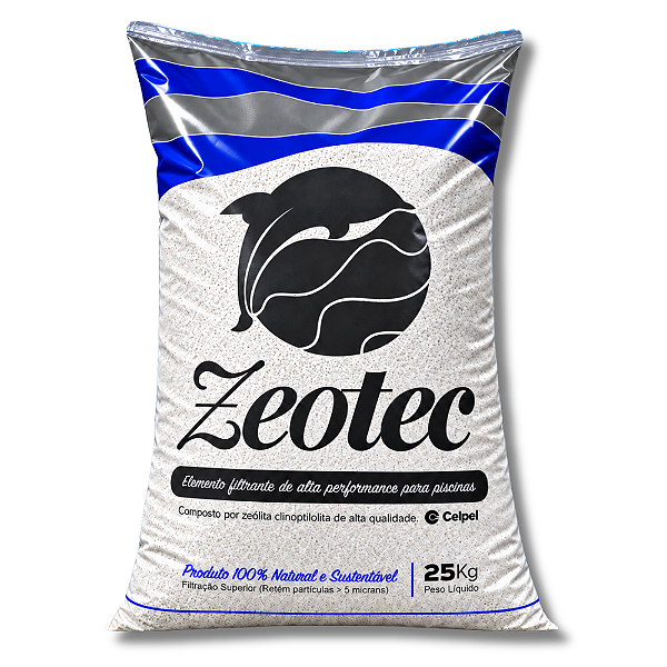 Areia Zeotec para Filtro Areitec 25kg