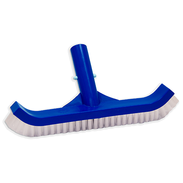 Escova Curva Mini Brustec para Piscina