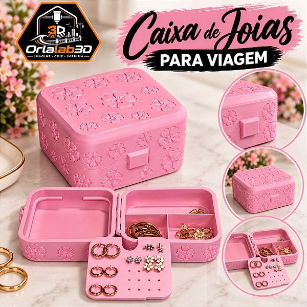 Caixa de Joias para Viagem
