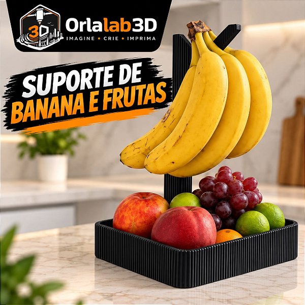 Suporte de Banana e Frutas