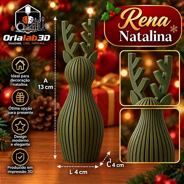 Rena Natalina Decorativa 🎄🦌