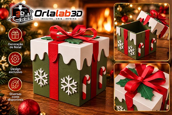 Caixa Presente de Natal 🎁🎄