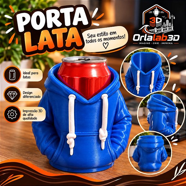 Porta-Lata Moletom
