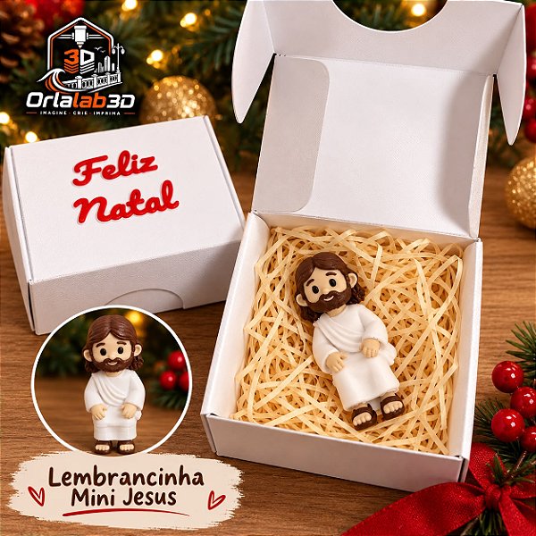 🎄 Lembrancinha Mini Jesus – 5 cm