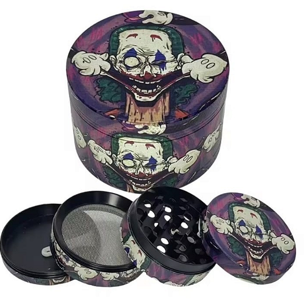Dichavador de Metal 4 partes 50mm - Coringa
