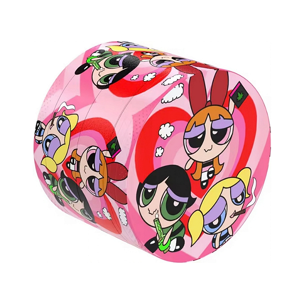 Dichavador Metal 50mm 4 Partes - Meninas Superpoderosas