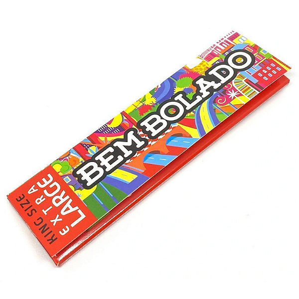 Seda Bem Bolado King Size Extra Large - Edição Pop Art Colorida