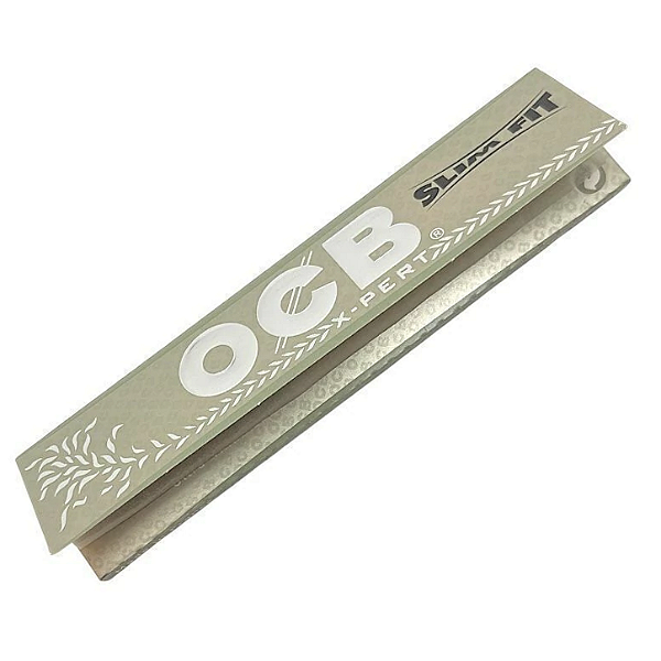 Seda OCB Slim Fit X-Pert - Prata - Papel Extra Fino Transparente - Xpert