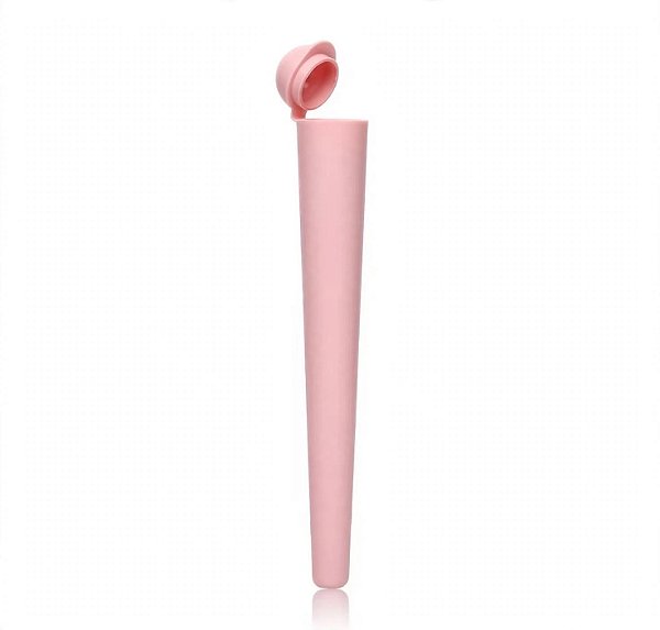 Tubete Hermético Rosa - Porta Baseado Joint Case Hermético