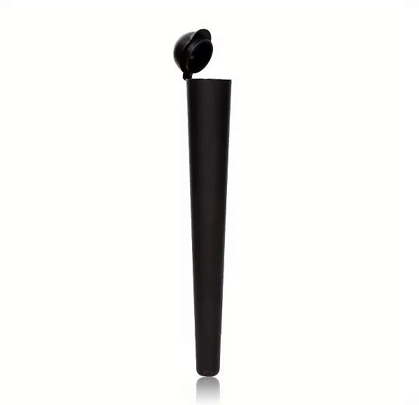 Tubete Hermético Preto - Porta Baseado Joint Case Anti-odor