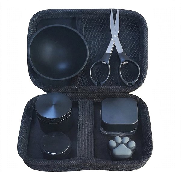 Kit 6 em 1 Black Edition - Case Carbono