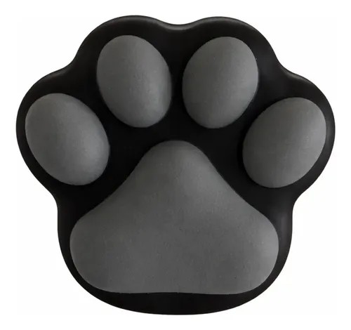 Pote Slick Pata de Gato Preto 5ml Silicone Antiaderente Kawaii