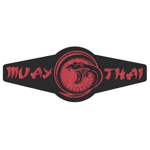 Adesivo Muay Thai Cobra