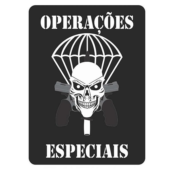 Adesivo Operações Especiais