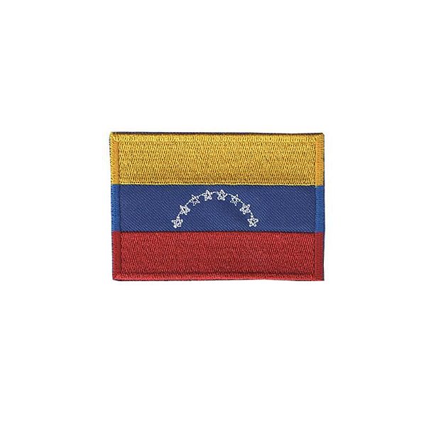 Bordado Termocolante Bandeira Venezuela