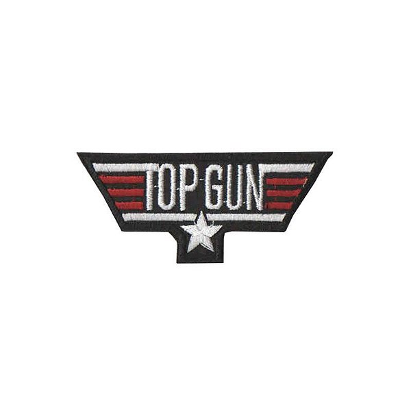 Patch Bordado Top Gun I com Fecho de Contato
