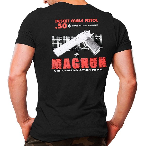 Camiseta Militar Estampada Magnum