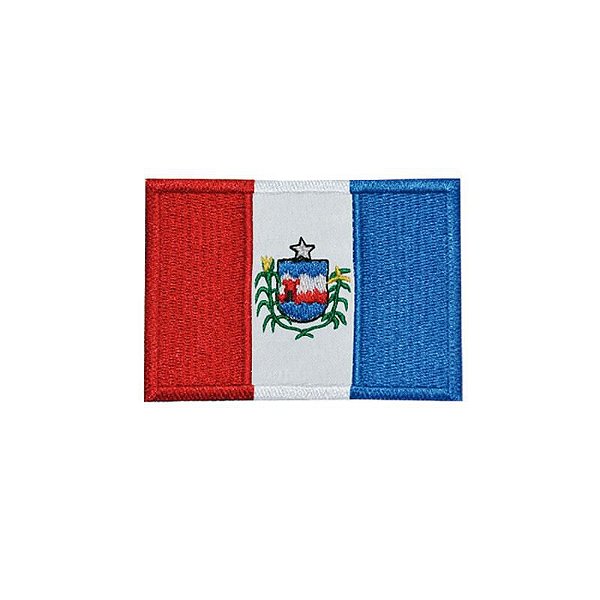 Bordado Termocolante Bandeira Alagoas