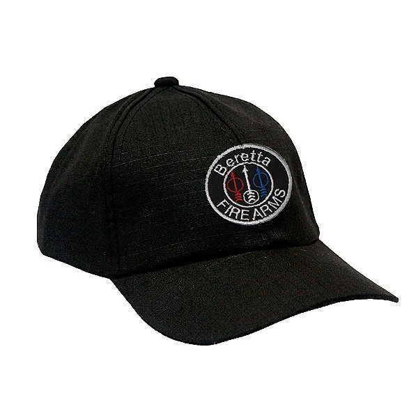Boné Preto Militar Ripstop Beretta