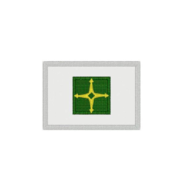 Bordado Termocolante Bandeira DF I-01