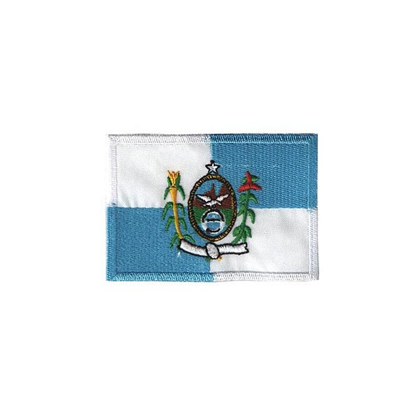 Bordado Termocolante Bandeira do Rio de Janeiro