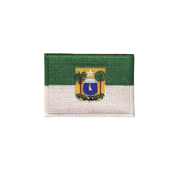 Patch Bordado Bandeira Rio Grande do Norte com Fecho de Contato
