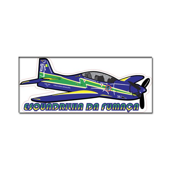 Adesivo Avião Tucano T-27 EDA