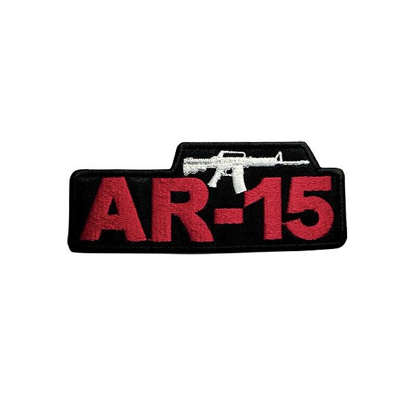 Bordado Termocolante AR - 15