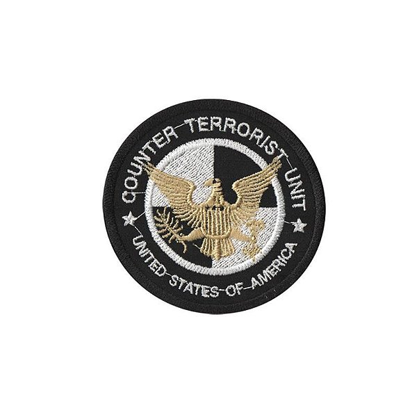 Bordado Termocolante Counter Terrorist Unit