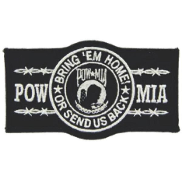 Bordado Termocolante Pow Mia