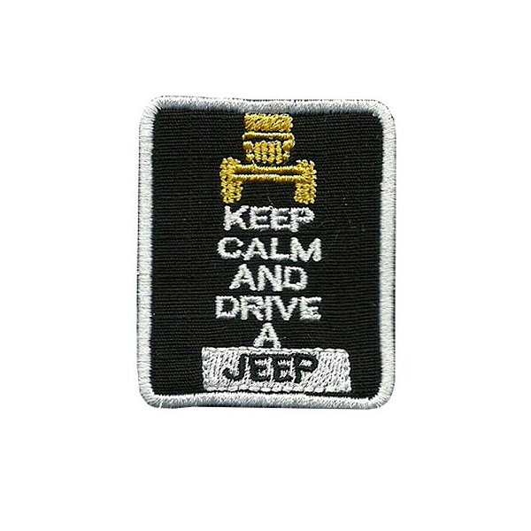 Bordado Termocolante Drive Jeep