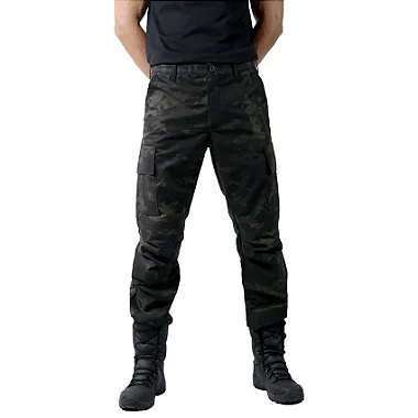 Calça Masculina Combat Multicam Black