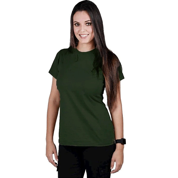 Camiseta Feminina Soldier Verde