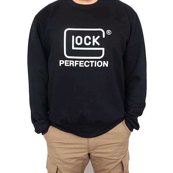 Blusa de Moletom Estampada Glock Perfection